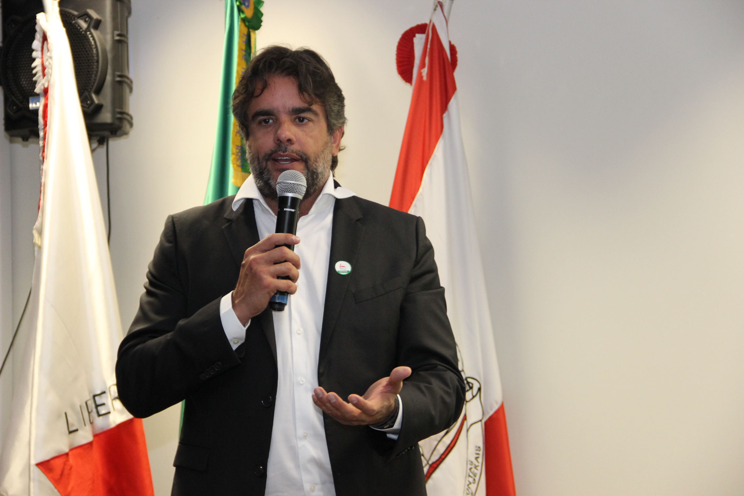 Palestrante Marcelo Tostes (Foto: Karina Camargos Coutinho)